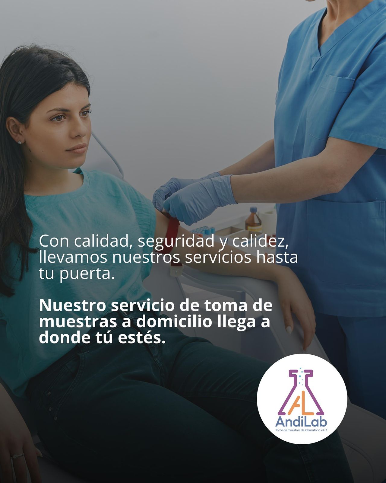 toma de muestras a domicilio